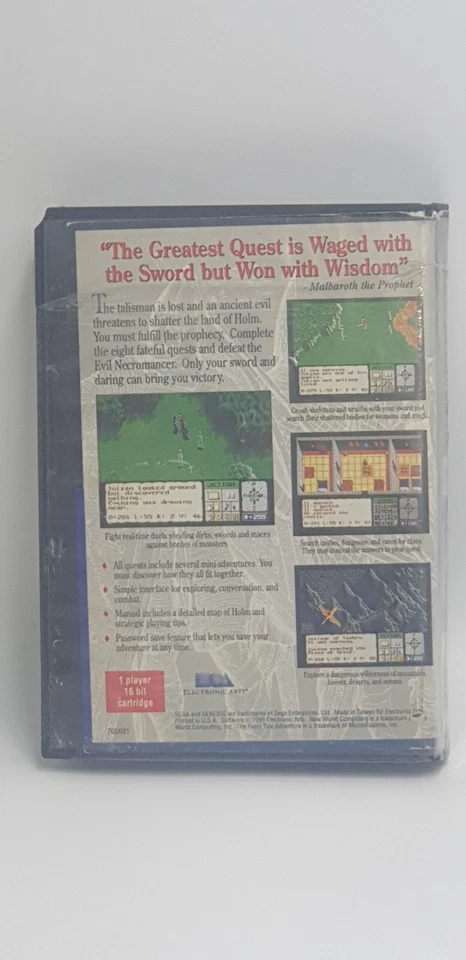 Faery Tale Adventure Sega Genesis (1991) - Image 3 of 4