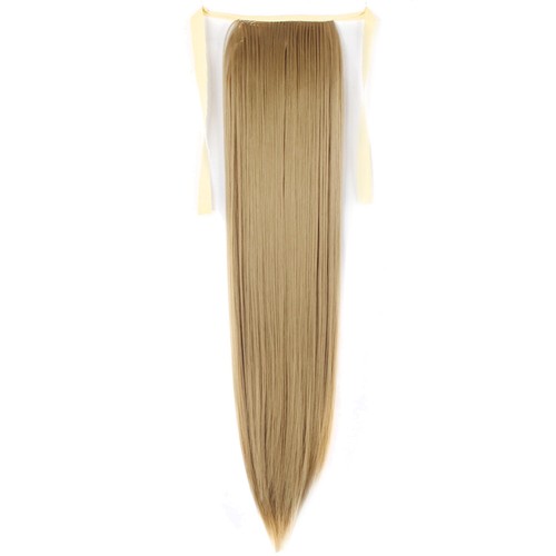 18''22'' Drawstring Ponytail Extension Tie Clip-in Synthet Hairpiece Binding SYF - Picture 7 of 21