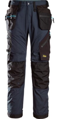 Snickers Workwear LiteWork 37.5  Arbeitshose mit Holstertaschen Navy/Schwarz