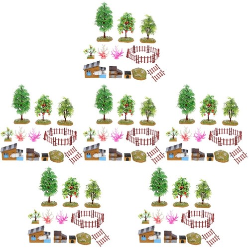 6 Juegos Treehouse - Modelo Escena Niño Miniatura-Accesorios Granja - Imagen 3 de 12