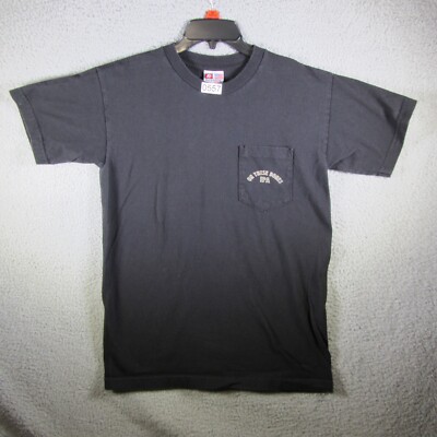 Institution Ale Adult Shirt Medium Black On These Bones Spell Out Skull Pocket