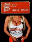Hooters Uniform Sweet Cheeks Name Tag Pin Dress Role Play Costume — photo 1