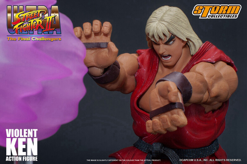 NEW Storm Toys Street Fighter Violent Ken 1/12 Scale 6″ Male