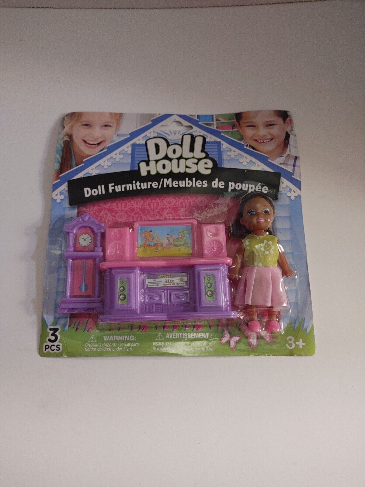 Barbie Dollhouse Furniture Set 3 Dolls