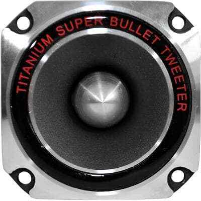 Sistemas de sonido de altavoces Titanium Bullet Super Tweeter 1,0" 25 mm 150 W 8 ohmios - Imagen 2 de 3