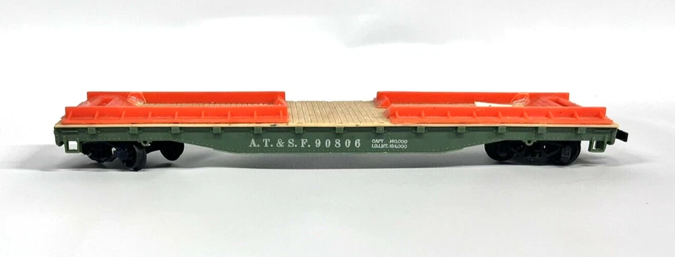 TYCO AT&SF 90806 FLAT CAR - HO Scale - Image 3 of 4