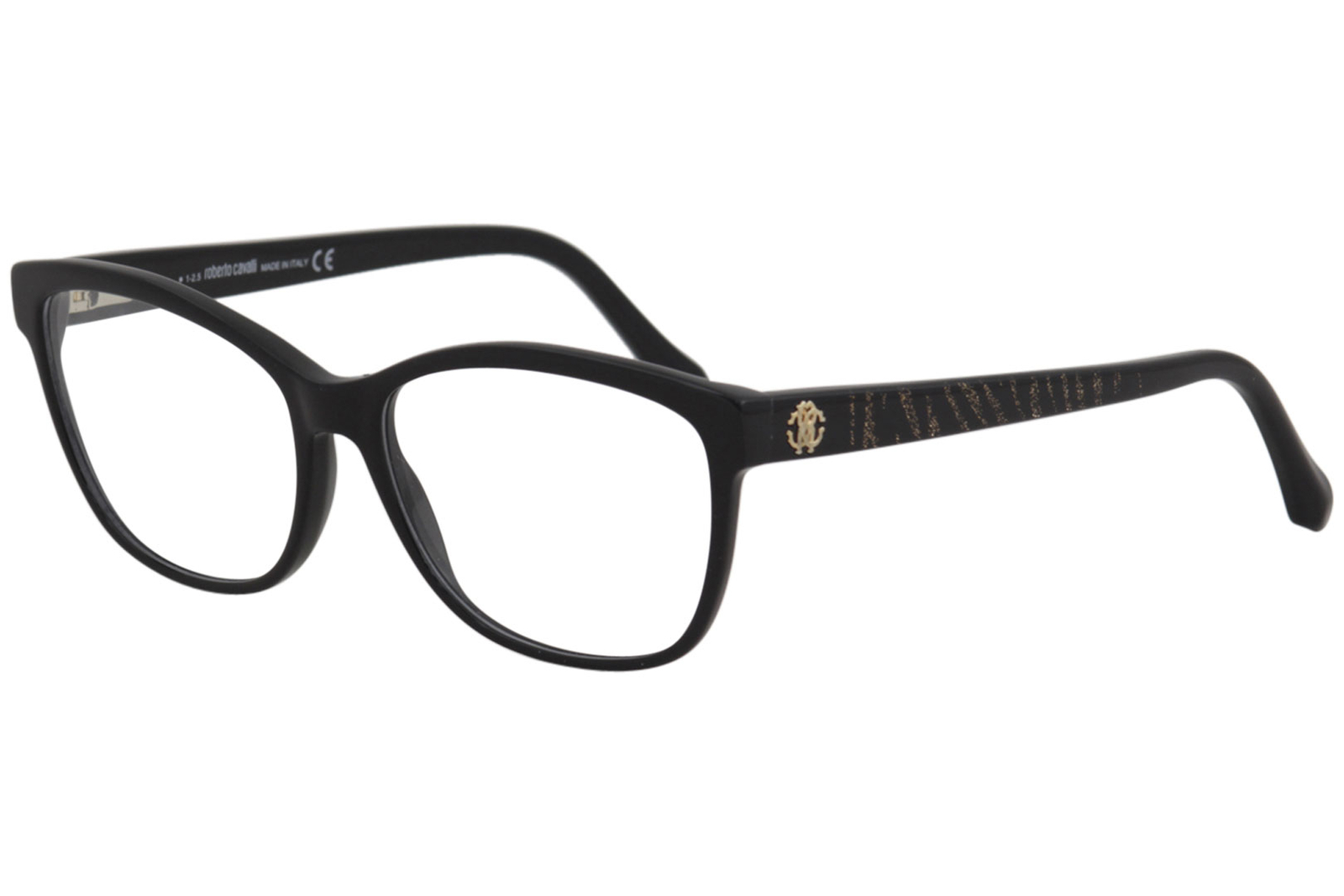 Roberto Cavalli Womens Sirrah RC0970 RC/0970 001 Черная оптическая оправа 55 мм/p