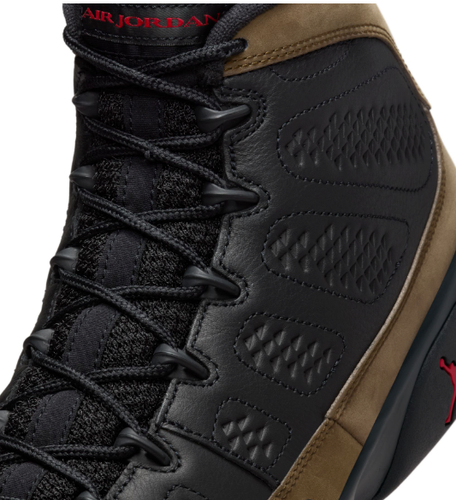 Jordan 9 Retro Oliven Basketball Shoes HV4794-030 - Picture 6 of 8