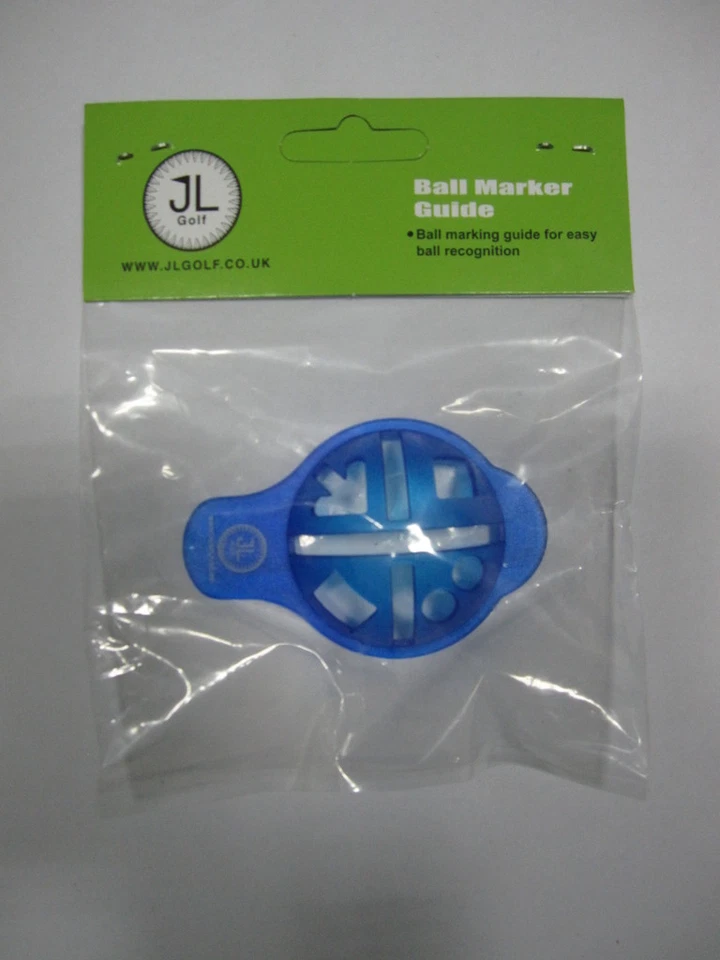 JLGOLF JL Golfball Marker Vorlage Align-em-up Monogrammer