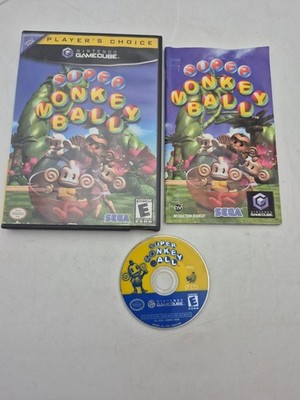 Super Monkey Ball (Nintendo GameCube, 2001) CIB Complete W/ Manual