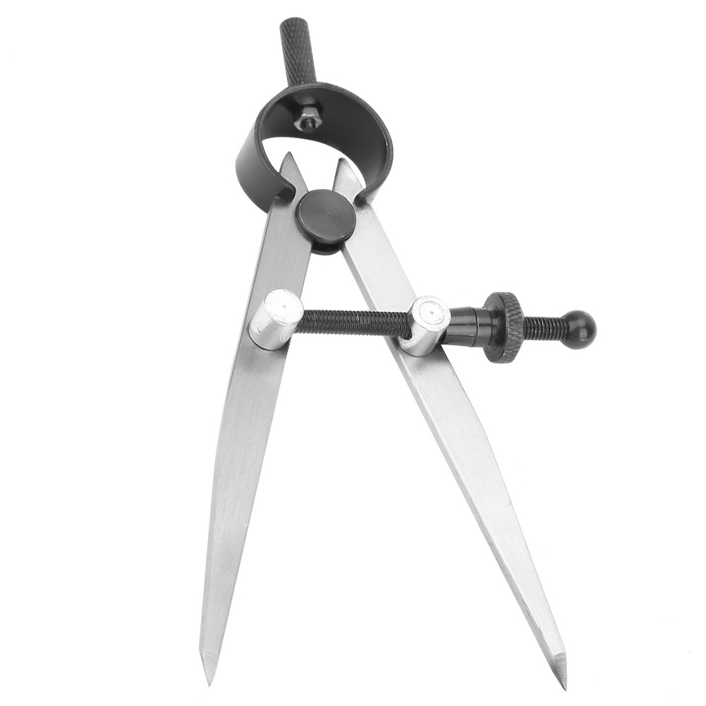 105mm Steel Compass Dry Point Compass For Drawing Circles Carpentry Metalworking