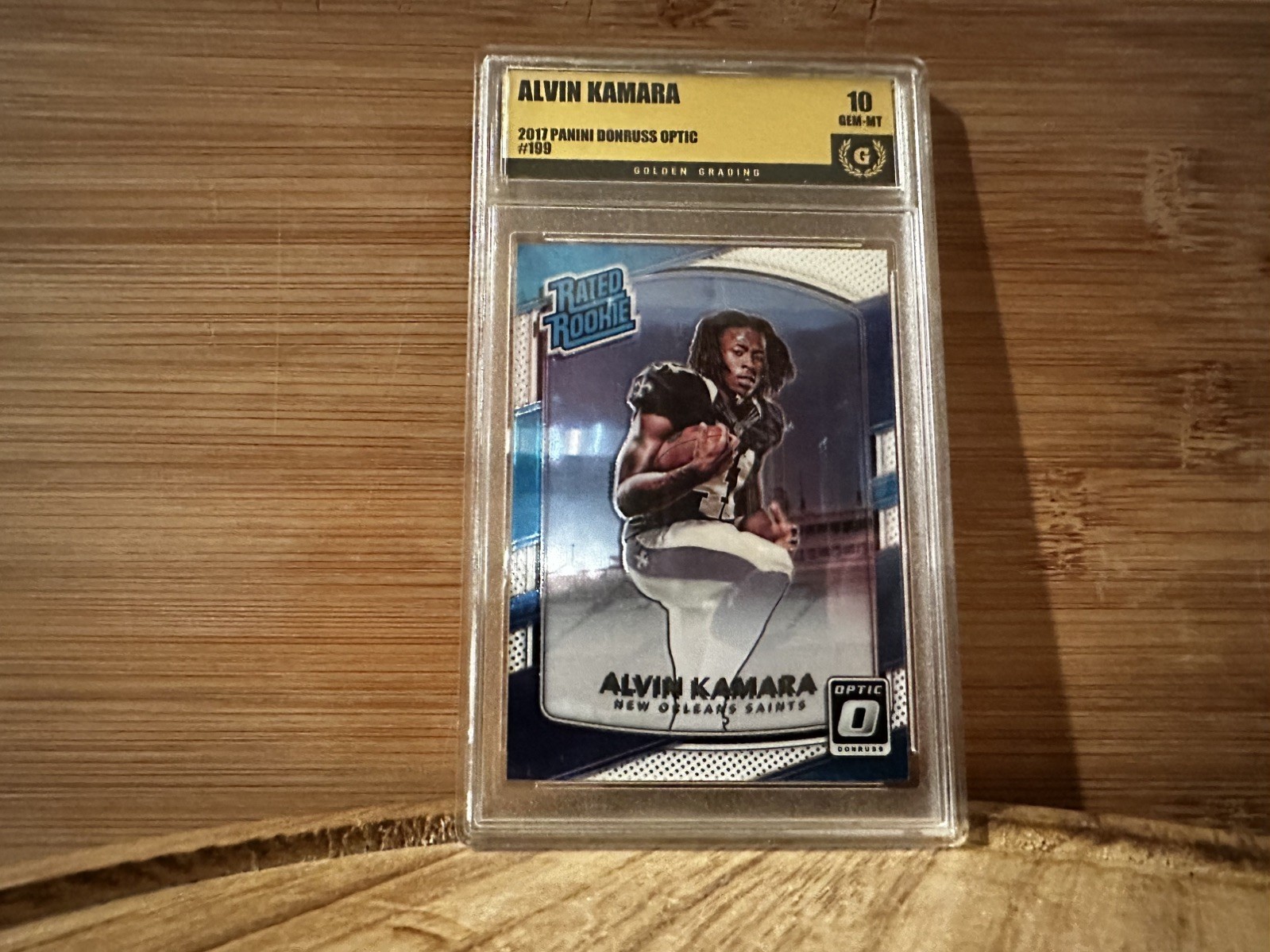 2017 Donruss Optic - Rated Rookie Alvin Kamara #199 (RC)