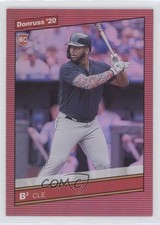 2020 Panini Donruss Retro 1986 Variations Holo Red Bobby Bradley #242 5p5
