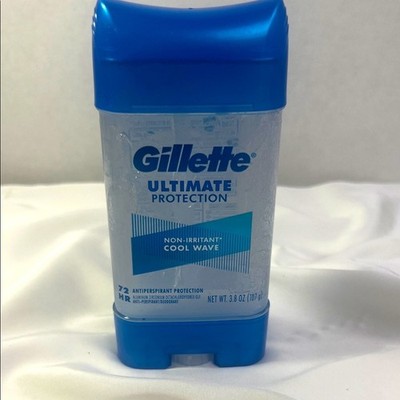 Gillette Cool Wave Antiperspirant Non-Irritant Ultimate Protection 3.8 Oz New