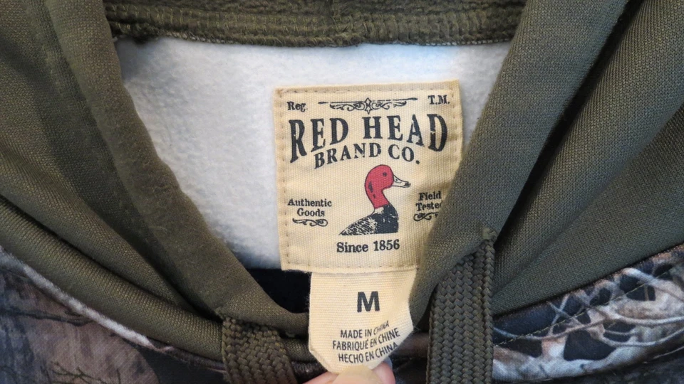 Red Head Realtree Camo Hoodie Men’s M Long Sleeve Hunting Pullover Sweatshirt - Image 4 of 4