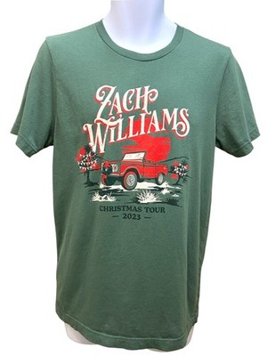 Christian Rock T-Shirt Medium Zach Williams Concert Tour 2023 NEW