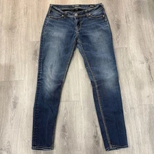 Silver Jeans Co Suki Mid Super Skinny Women’s 29x31 (31x30) Blue Stretch Denim