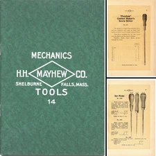 H.H. Mayhew Co., Shelburne Falls - No. 14, 1914 General Line Catalog - 79 Pgs.