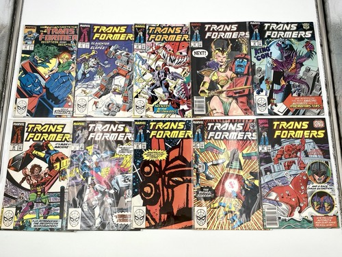 Konvolut 10 Marvel Comics Transformers (1984) #49, #51 -55, #57-58, #61, #64