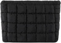 Hflzbro Gesteppte Make-Up-Tasche, Kosmetiktasche, Reise-Kulturbeutel,