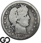 1913 Barber Quarter