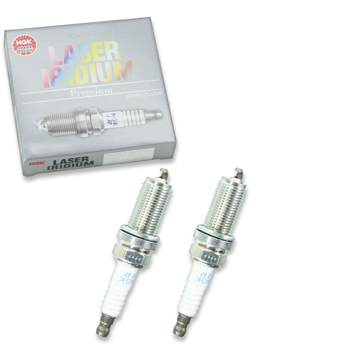 2 pc NGK 4458 ILFR6J-11K Laser Iridium Spark Plugs for SK20HPR-L11 PKH20TT lb