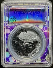 2024 Germania Mint Ragnarok Hati 5 Marks Fantasy Issue PCGS MS70 Traderbea Core