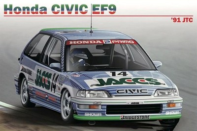 Nunu-Beemax BX24030 -1:24 Honda Civic EF9 Gr.A 1991 Jacobs - Neu