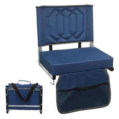 Comfortable Stadium Seats for Bleachers with Back Support & Cushioned Seat, S...