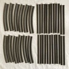 Lot of Fleischmann Vintage HO 1600 Straight &...