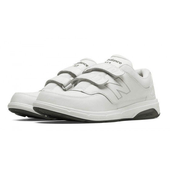 New Balance Men’s 813 Hook and Loop Walking Shoes, White, 7 D Medium US New Balance Men’s 813 Hook and Loop Walking Shoes, White, 7 D Medium US