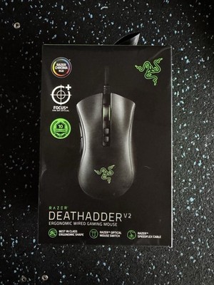 Razer DeathAdder V2 Ergonomic Wired Optical Gaming Mouse 20000 DPI Black