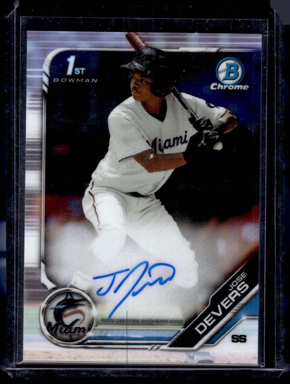 2019 Bowman Chrome #CPA-CJ Cristian Javier Prospects Autographs