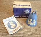 Wedgwood Prince Charles & Lady Diana Spencer Wedding 1981 Blue Jasperware Bell