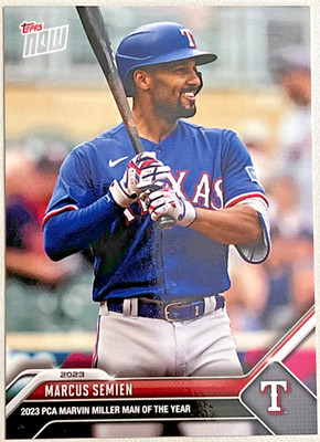  2023 MLB TOPPS NOW  Players Choice Awards PCA-2 Marcus Semien PR: 1837 