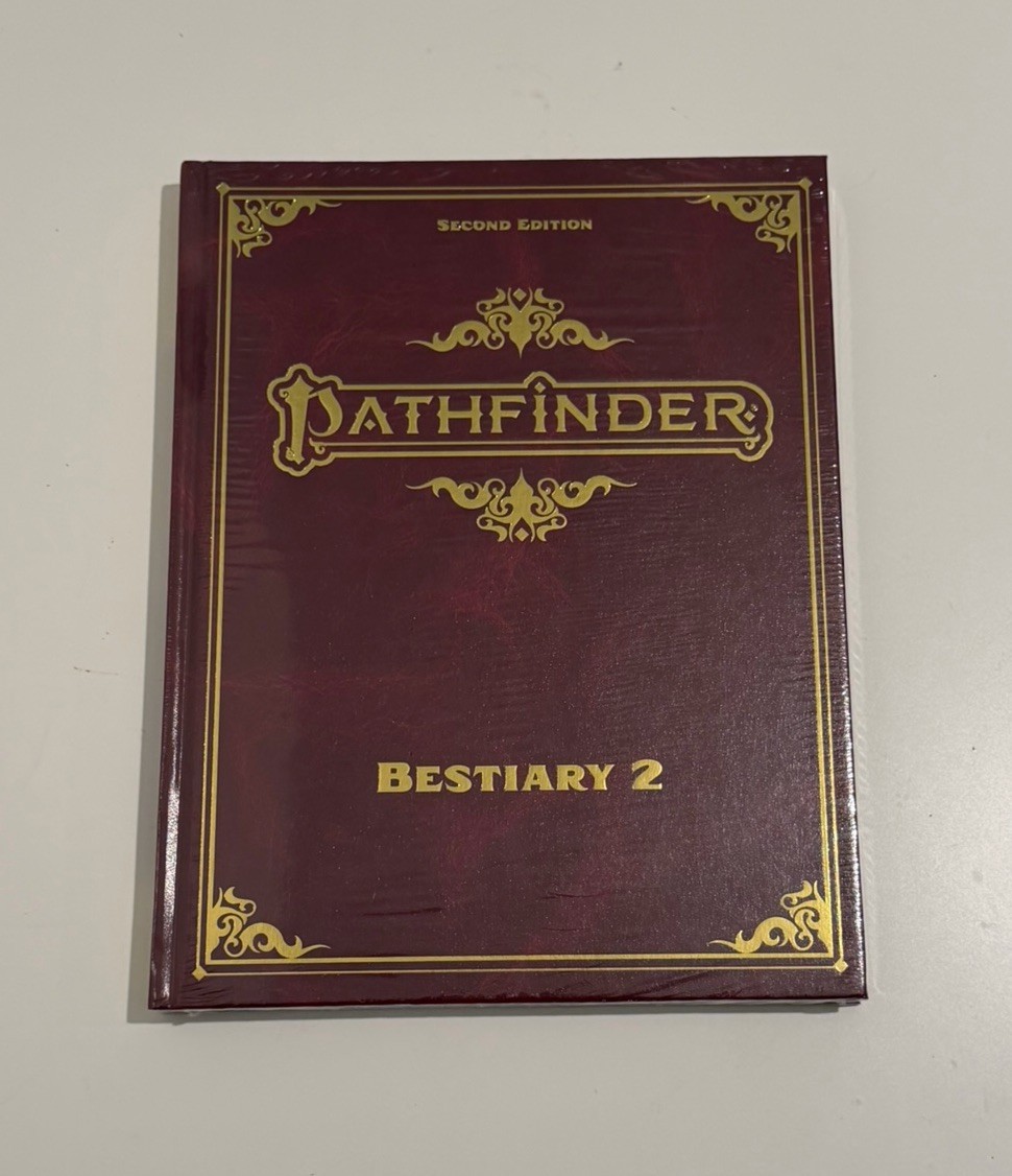 Pathfinder Bestiary 2 by Logan Bonner: New And Sealed
