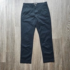 Goodfellow  Co. Mens Hennepin Chino Athletic 30x30 Black Casual Pants