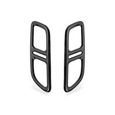 For Cadillac CT4 2020-2022Black Titanium Rear Tail Exhaust Muffler Tip Pipe 2pc