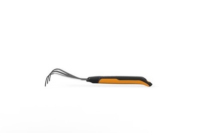 Fiskars Xact Hand Cultivator, Stainless Steel Weeder with SoftGrip Handle NEW