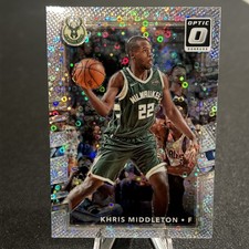 2017-18 Donruss Optic Fast Break Silver Holo NO.84 Khris Middleton - Milwaukee B