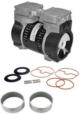 Gast REBUILD KIT for 75R Rocking Piston Oil less Pumps K797 Service Kit 75R647