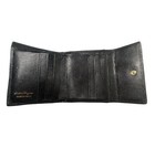 Vintage Salvatore Ferragamo Black Snakeskin Embossed Gancini Wallet Kiss lock — photo 7