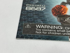 Lego Bionicle Phantoka Pohatu 8687 Instructions Manual Only