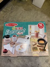 Melissa  Doug Star Dinner Restaurant Play Set 41ps