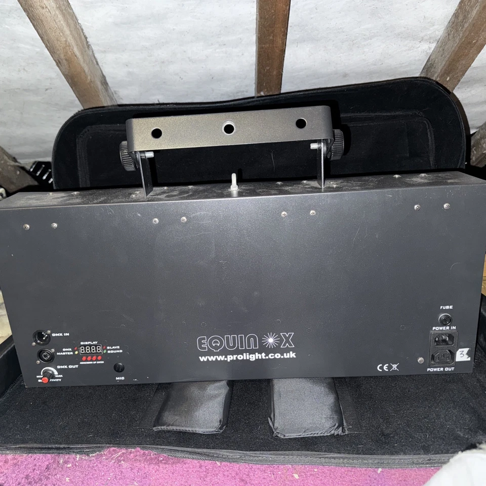 Equinox Beamtastic EQLED56 4-Scanner DJ Disco Light + Denon DJ Carry Case – DMX - Image 4 of 4