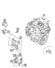 Genuine Mopar Egr Cooler 05281546AC