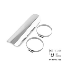 Universal Pipe Heat Shield for Motorcycle Exhaust - Protects Pipe Heat Shield