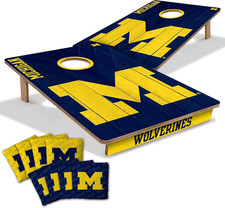NCAA 2 X 3 Wood Cornhole Game with Logo Bags