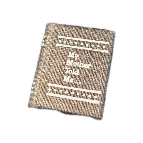 Vintage Miniature Book"My Mother Told Me" By Miriam Irwin Signed 