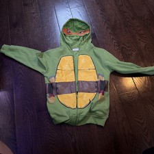 Nickelodeon Teenage Mutant Ninja Turtles Hooded Sweatshirt Size M 10/12